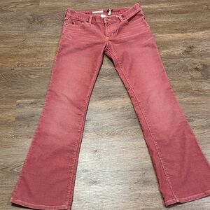 Abercrombie & Fitch Corduroy Rose Flare Jeans